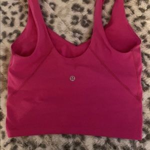 Sonic pink Lululemon align tank